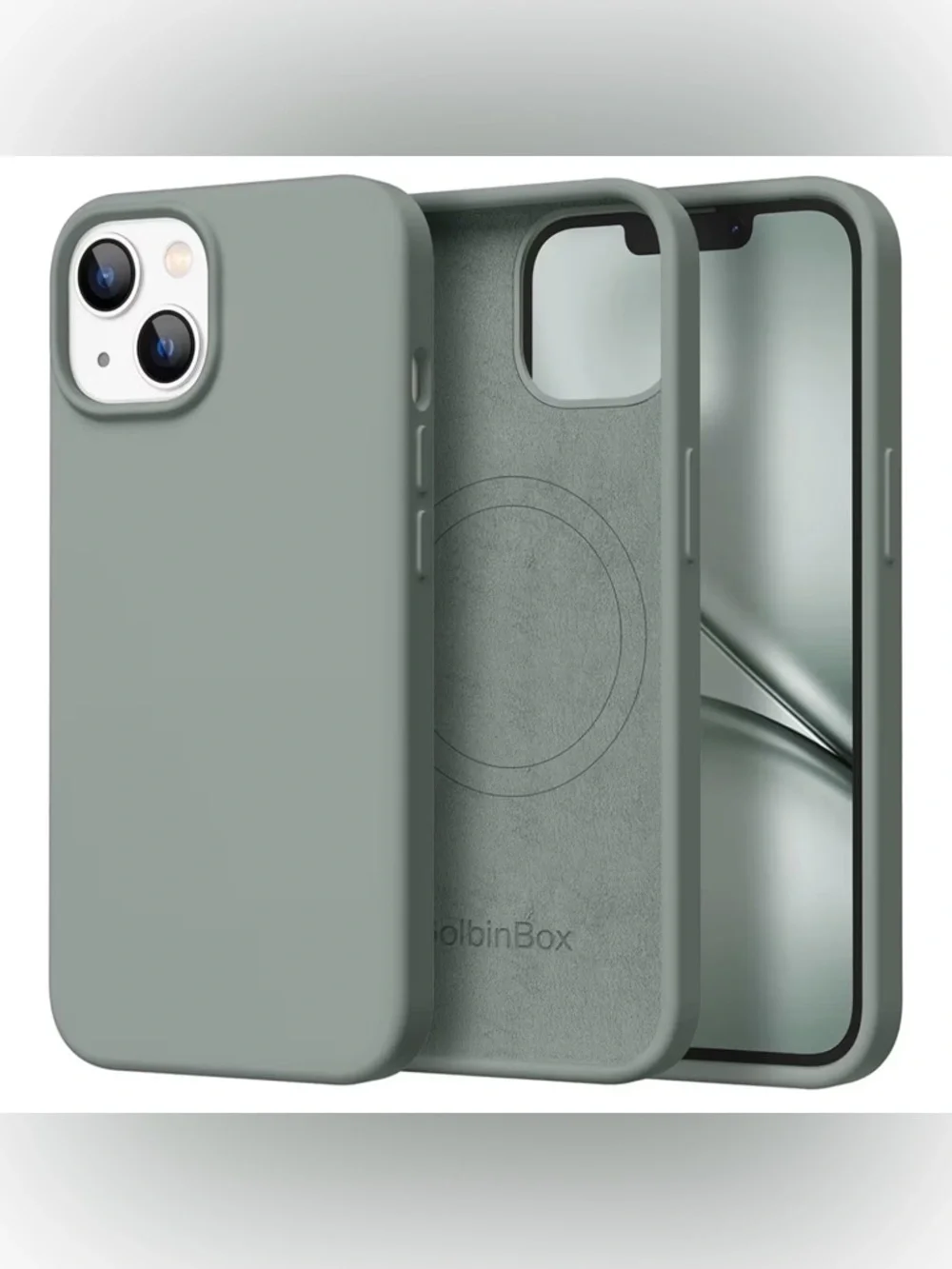 Sage Green iPhone 15 Case